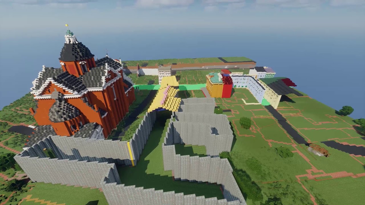 Kraków odtworzono w Minecraft w skali 1:1 - Build The Earth Poland