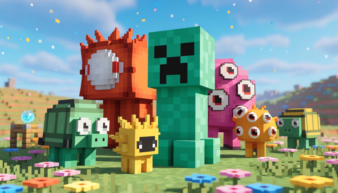 Cobblemon 1.7 - Pokemony w Minecraft popularniejsi niż kiedykolwiek
