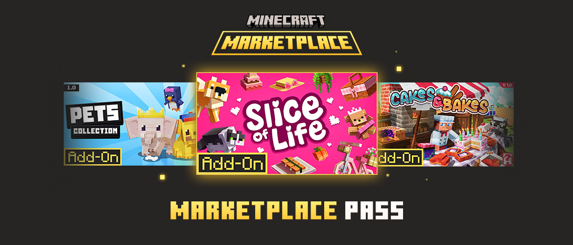 Marketplace marzec 2026 - 21 nowych pakietów, światów i dodatków w Minecraft