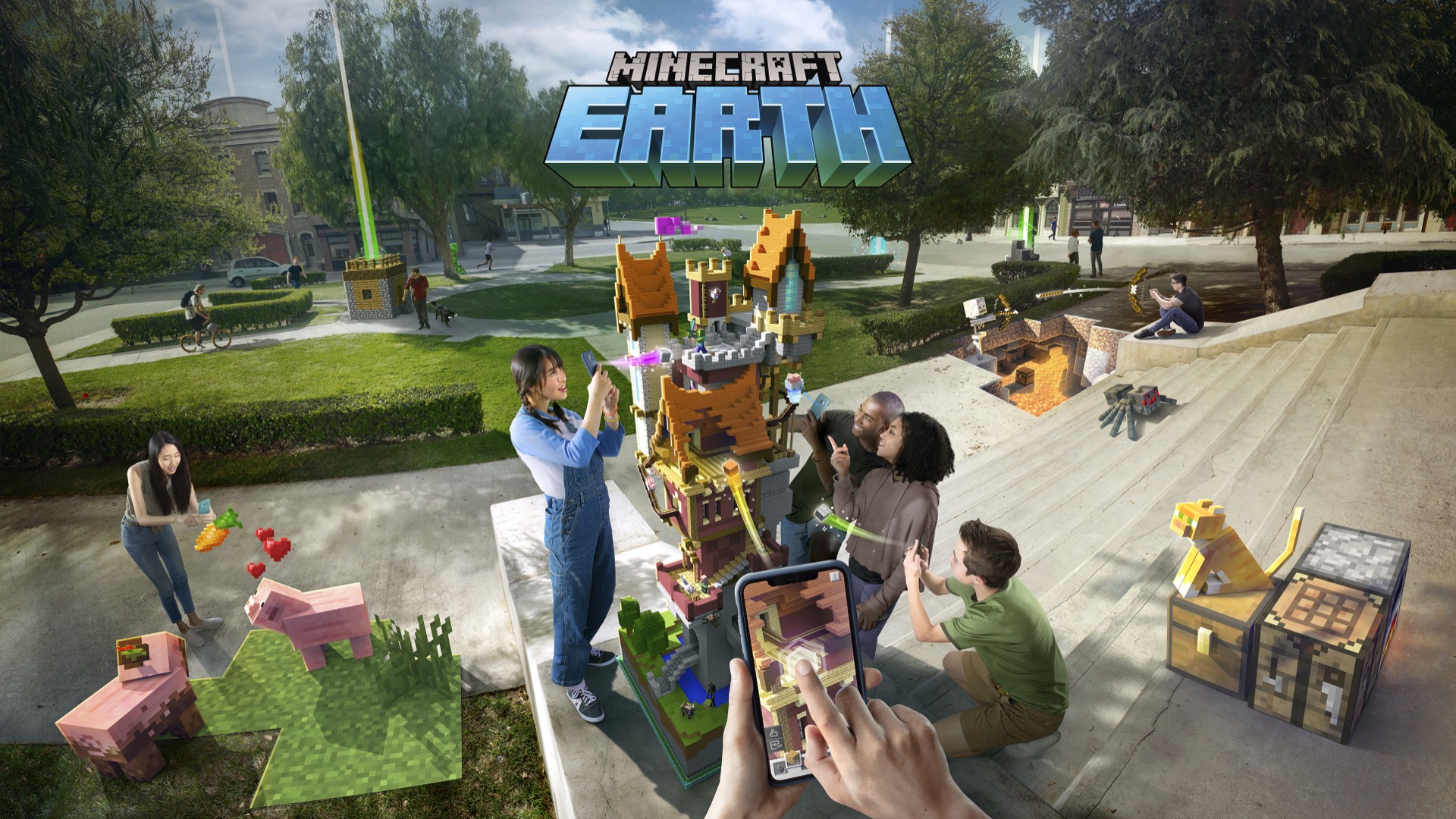 Minecraft Earth - Mojang wchodzi w rozszerzoną rzeczywistość