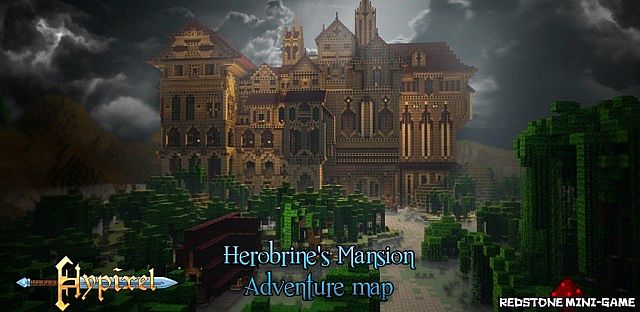 Mapa Herobrine's Mansion