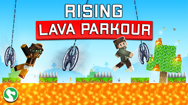 Mapa Parkour z Rosnącą Lawą